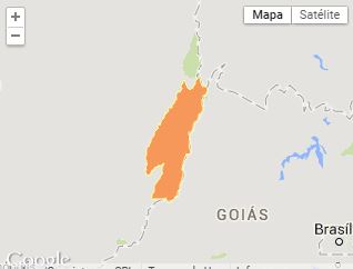 mapa cocalinho