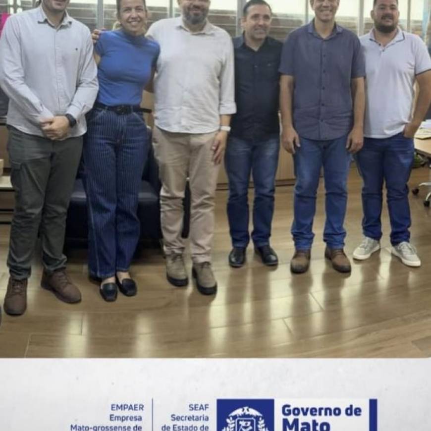 EMPAER recebe representante do CODEMA. Em pauta: Ações para fortalecimento da agricultura dos municípios consorciados. 